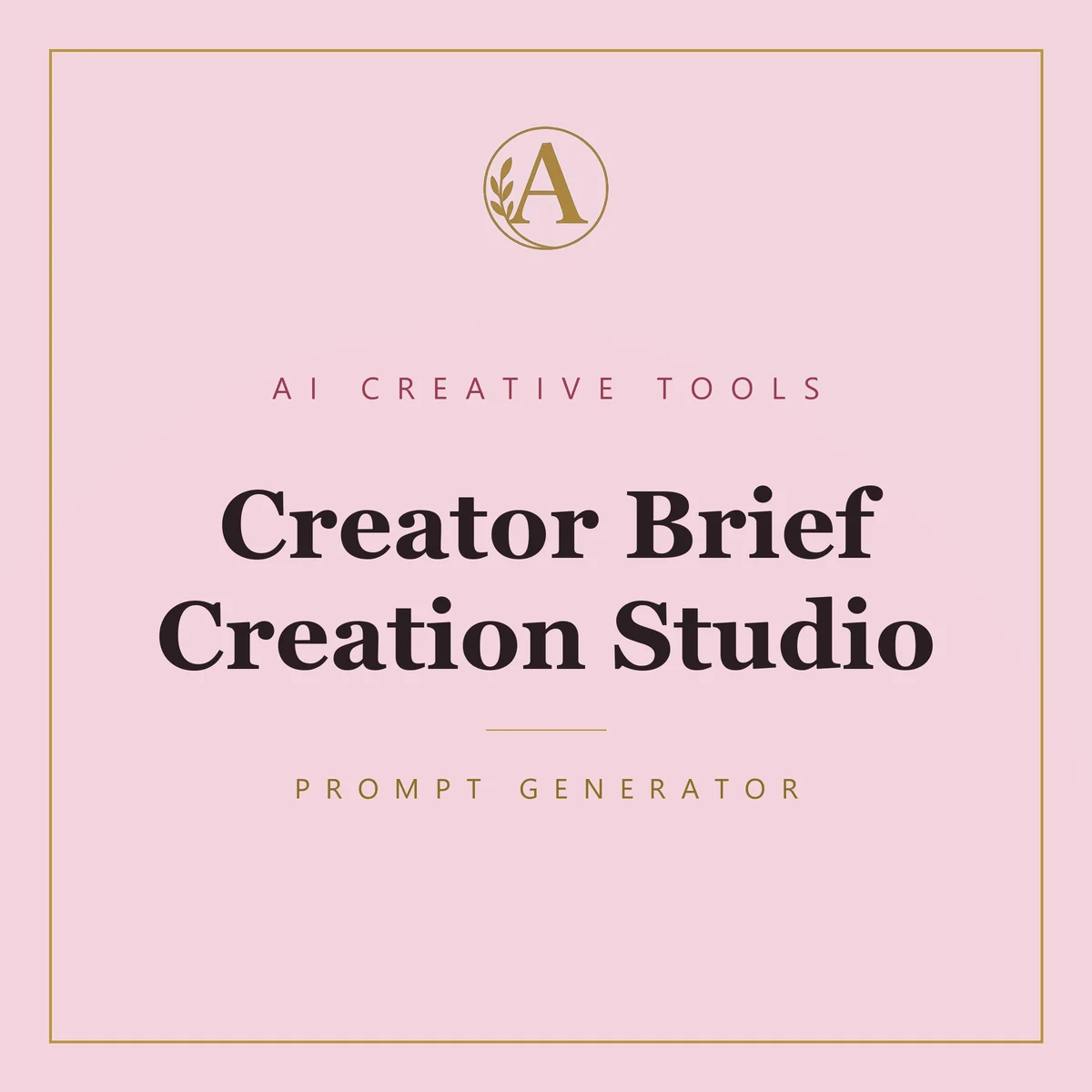 Creator Brief Creation Studio