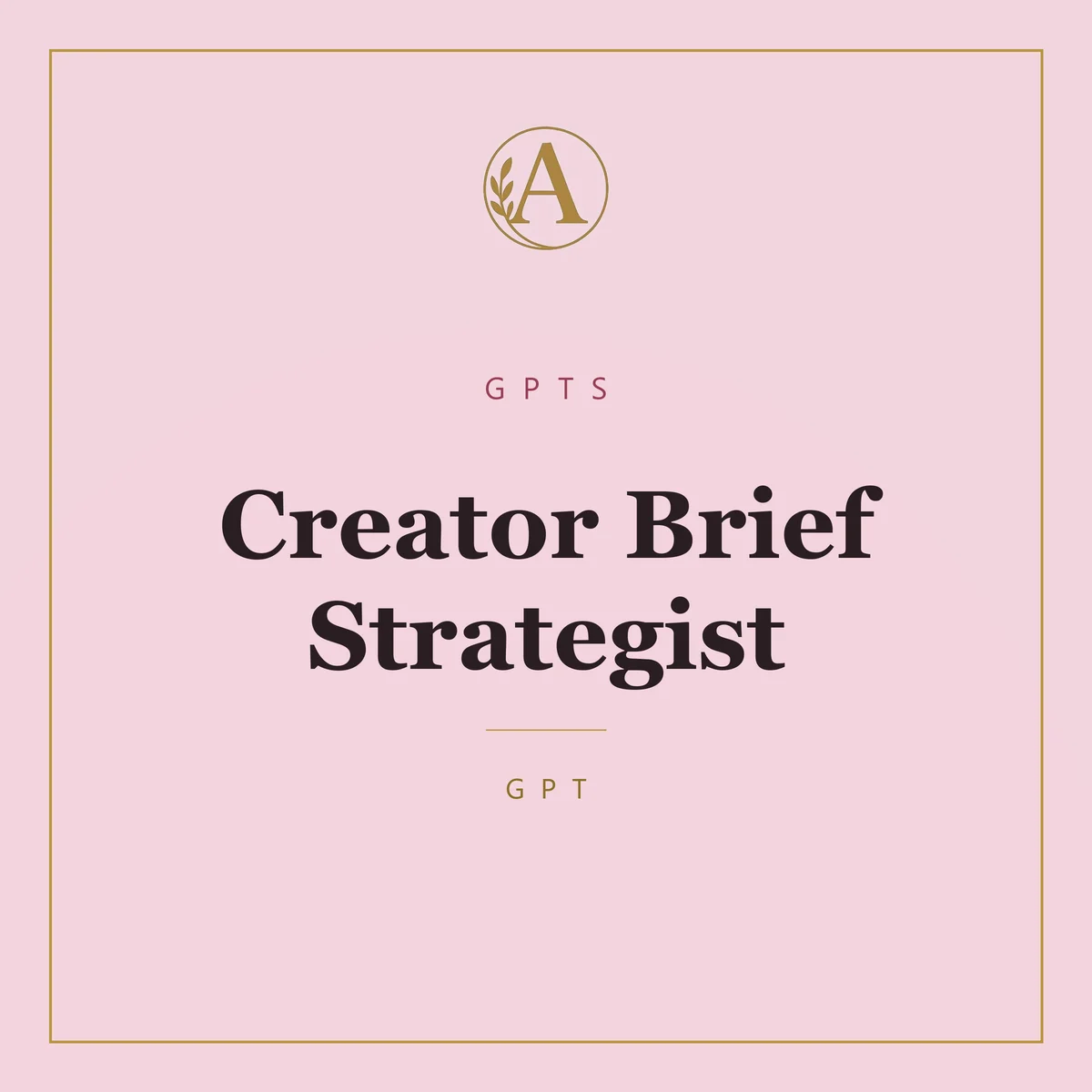 Creator Brief Strategist