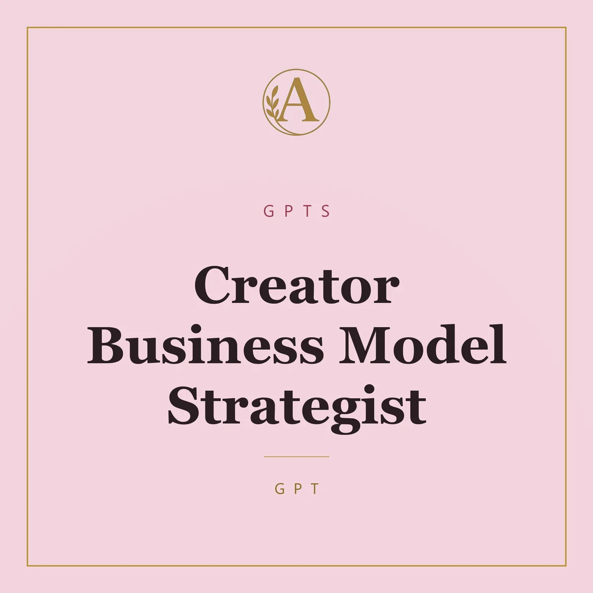 Creator Business Model Strategist
