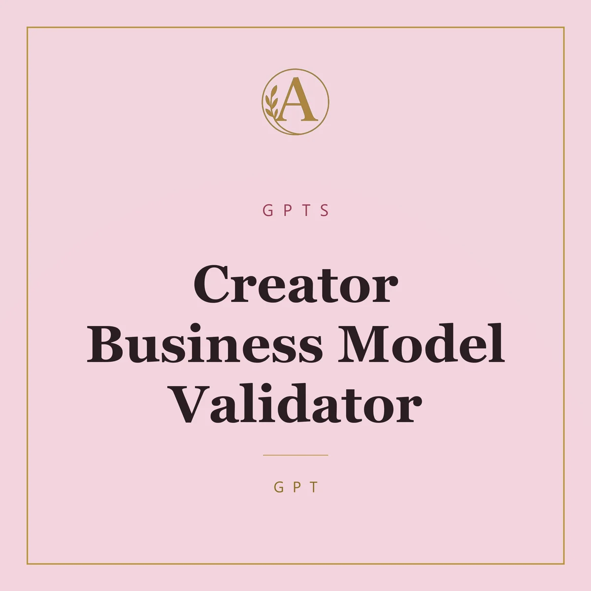 Creator Business Model Validator