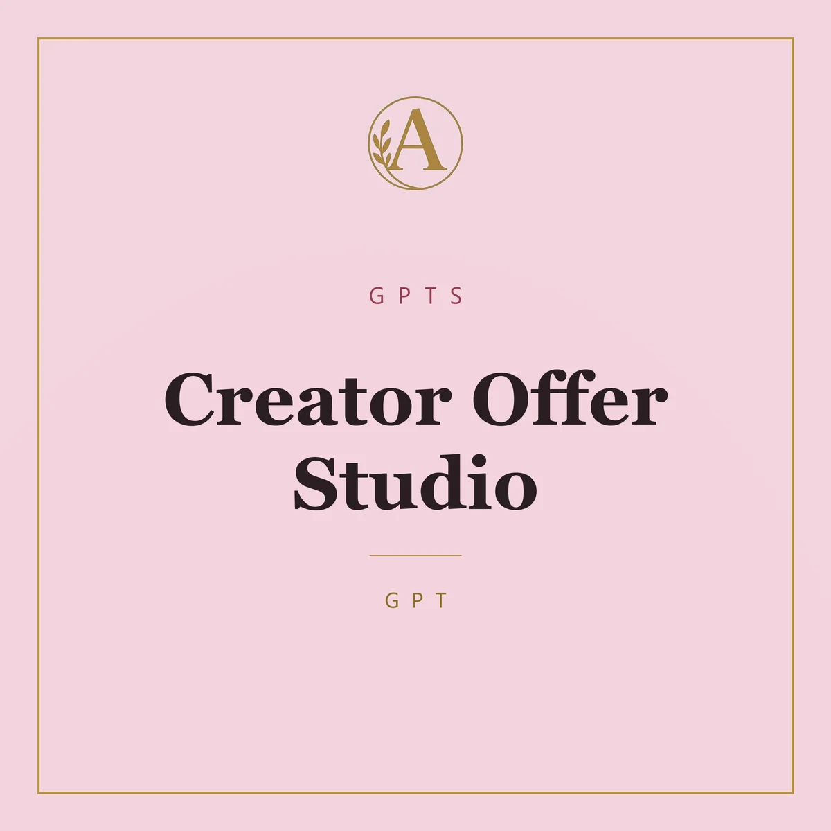 Creator Offer Studio