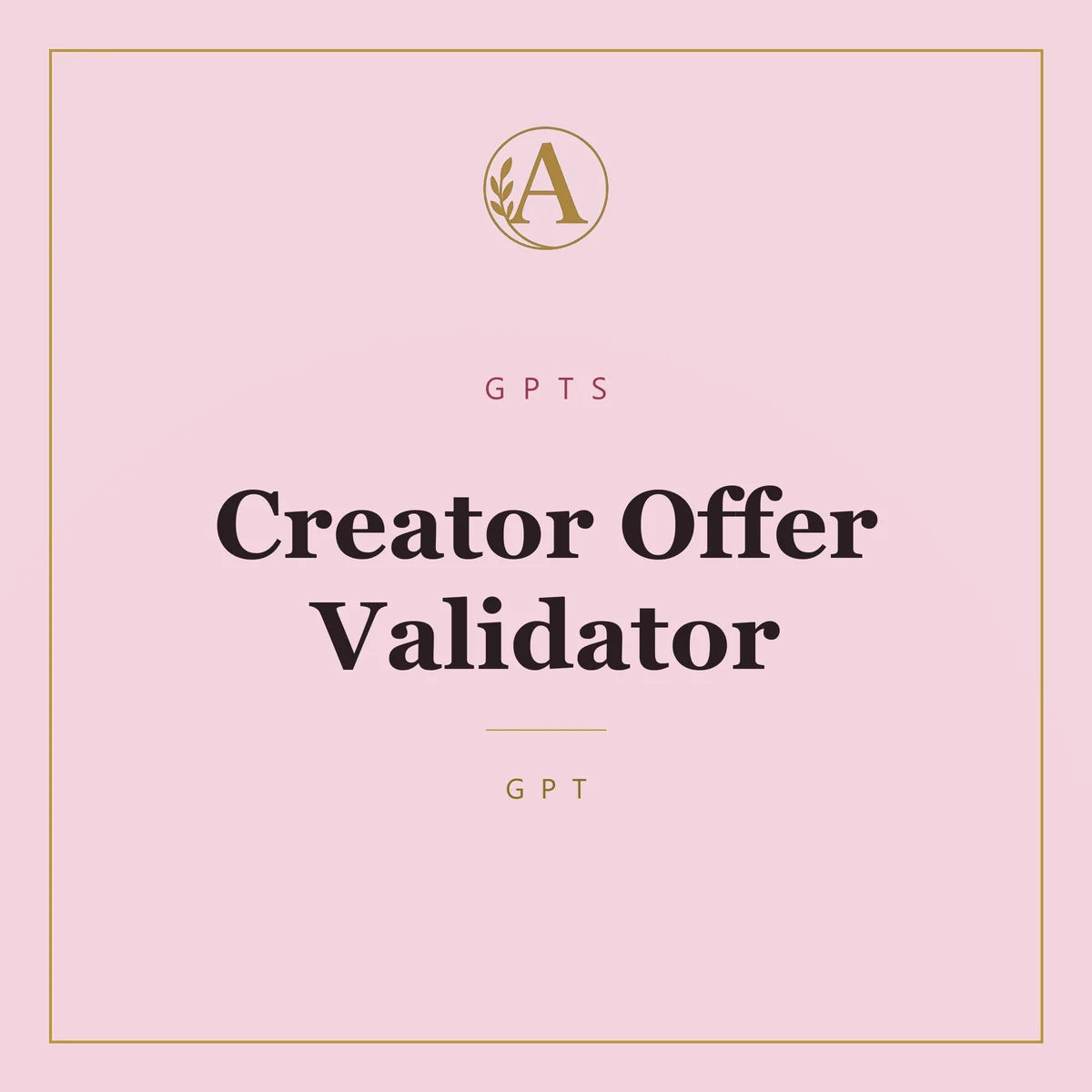 Creator Offer Validator