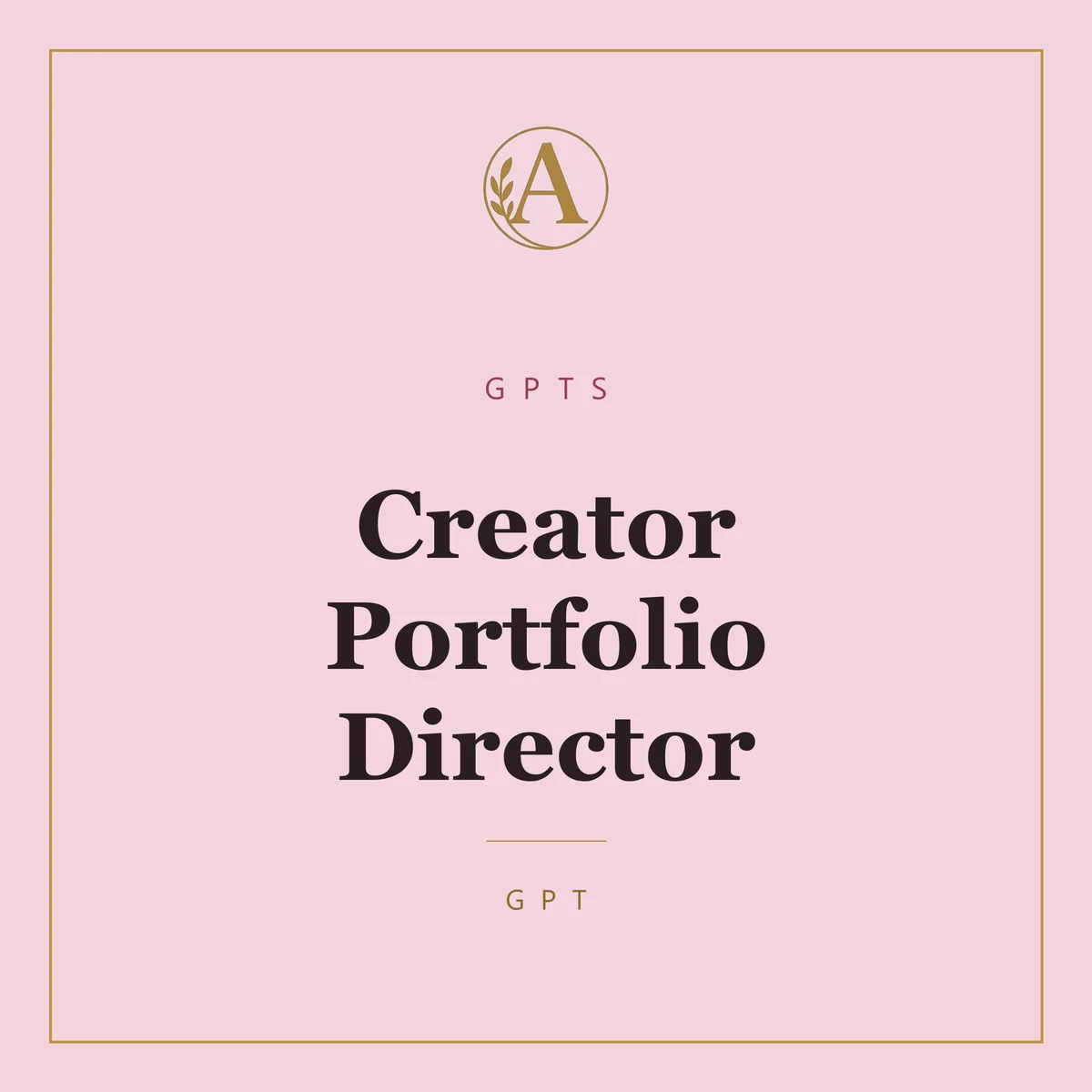 Creator Portfolio Director