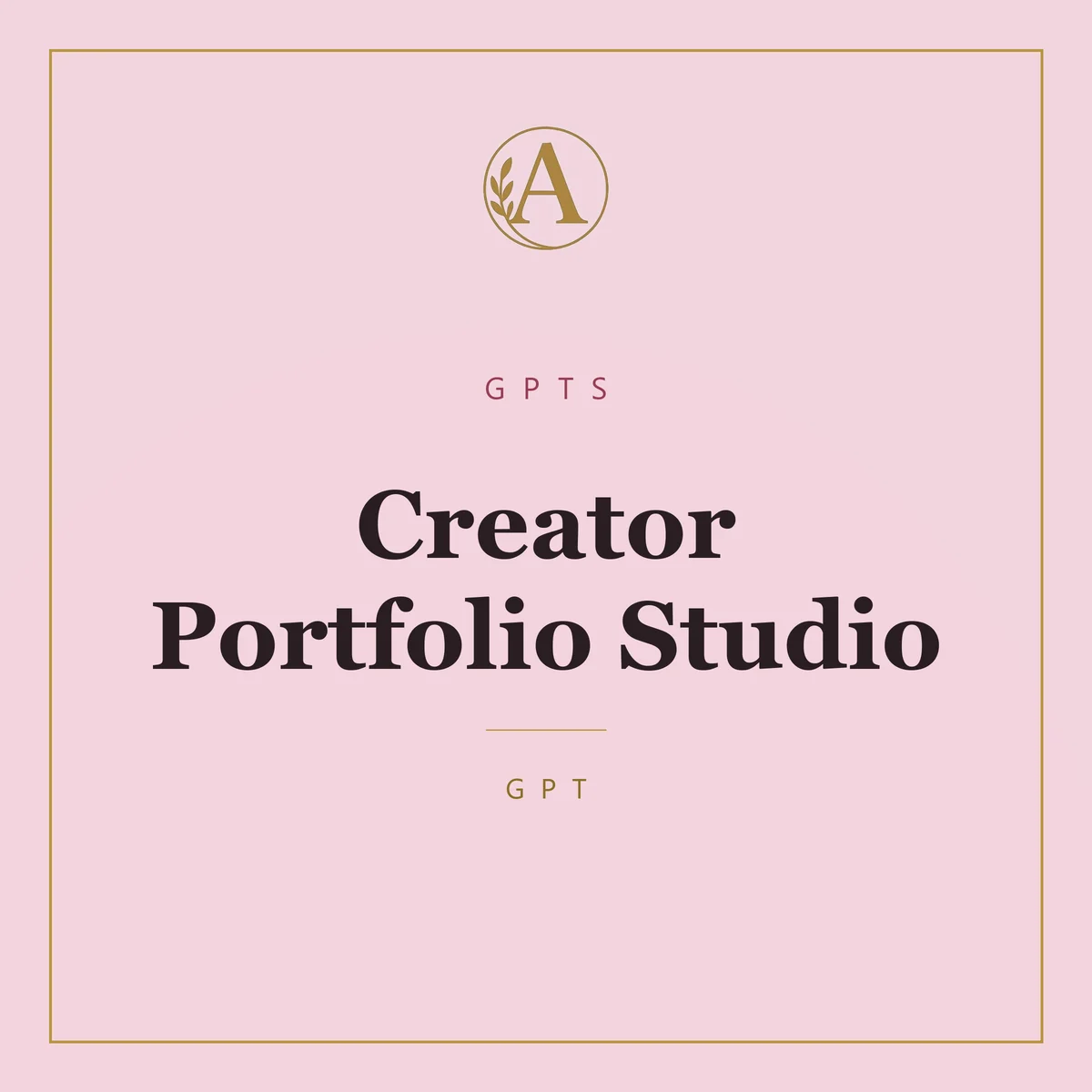 Creator Portfolio Studio