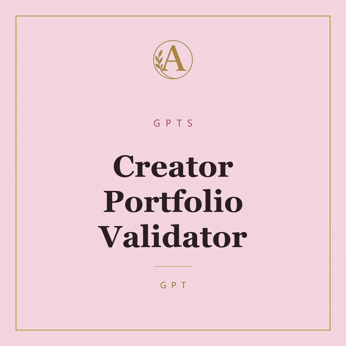 Creator Portfolio Validator