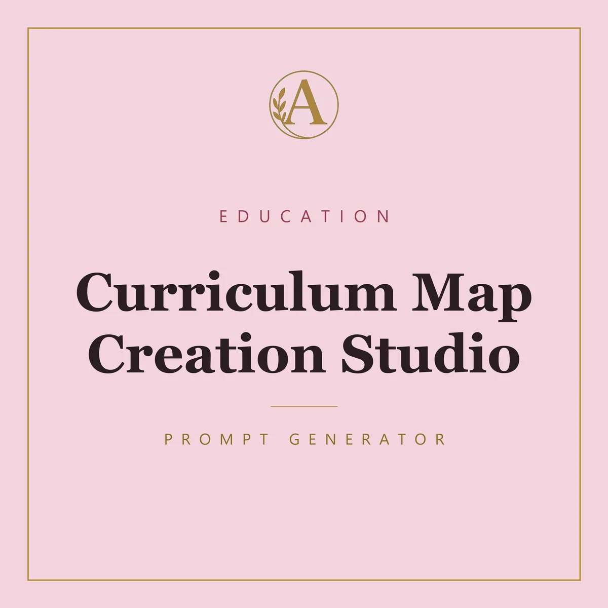 Curriculum Map Creation Studio