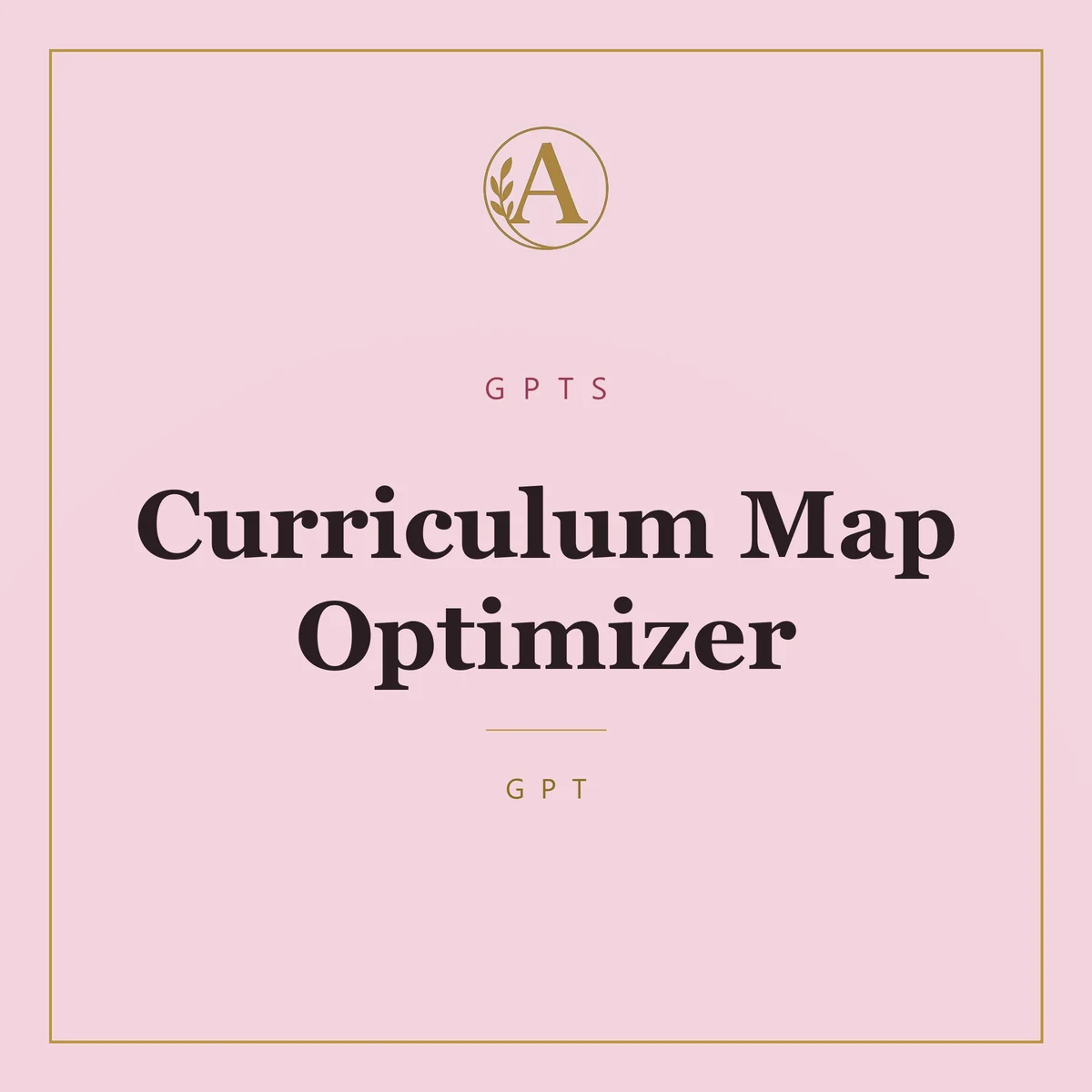 Curriculum Map Optimizer