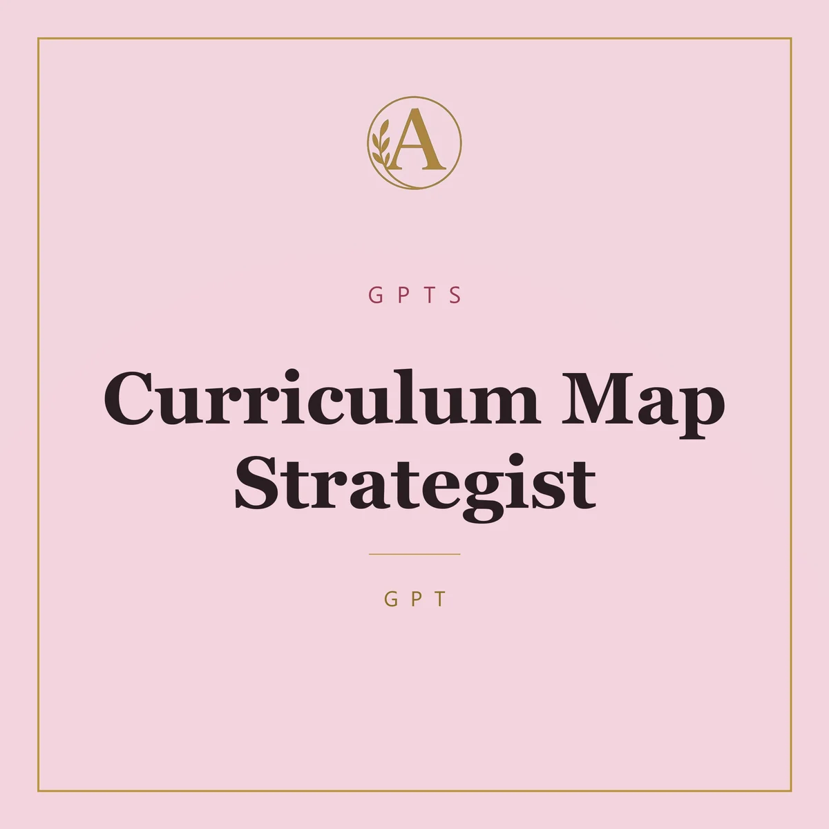 Curriculum Map Strategist