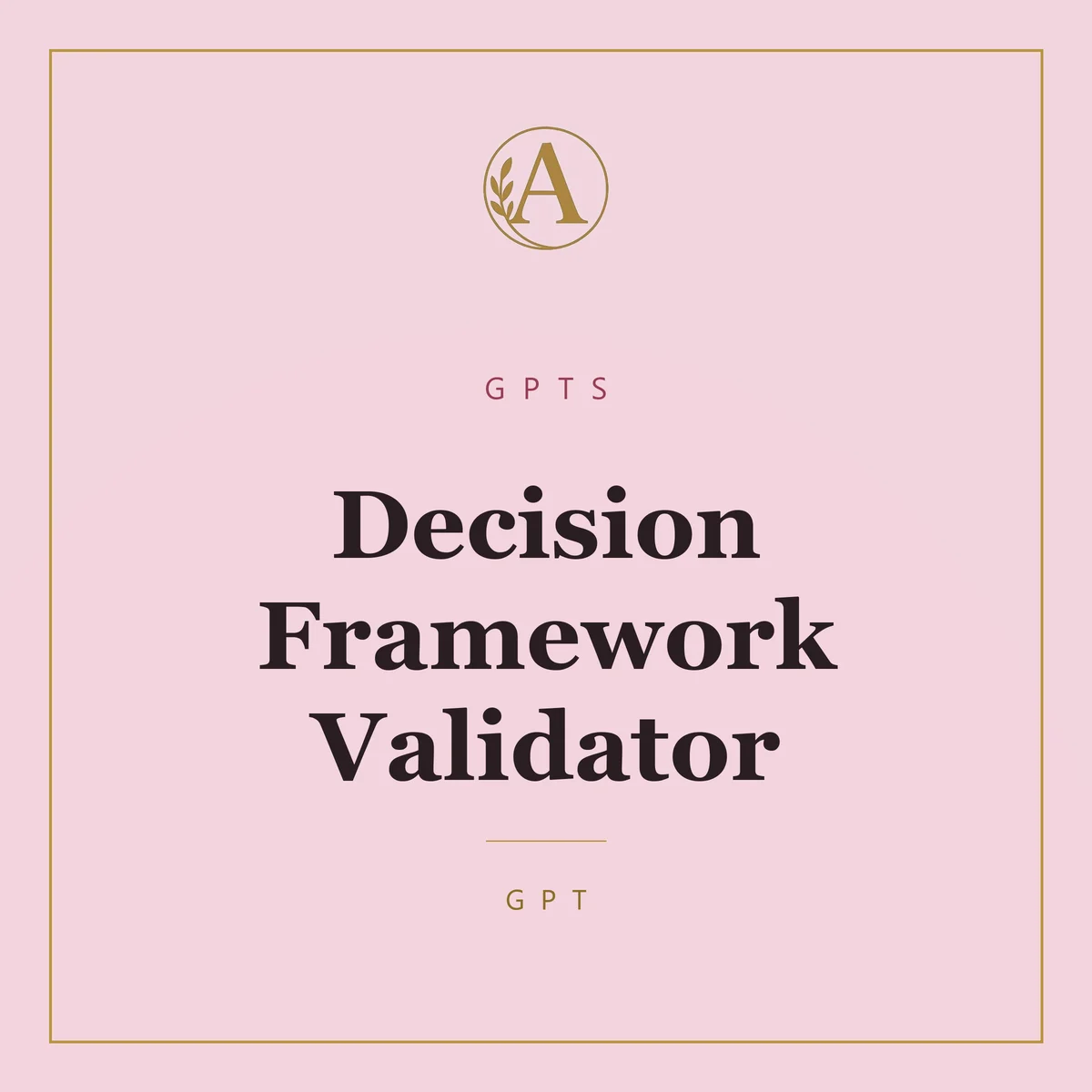 Decision Framework Validator