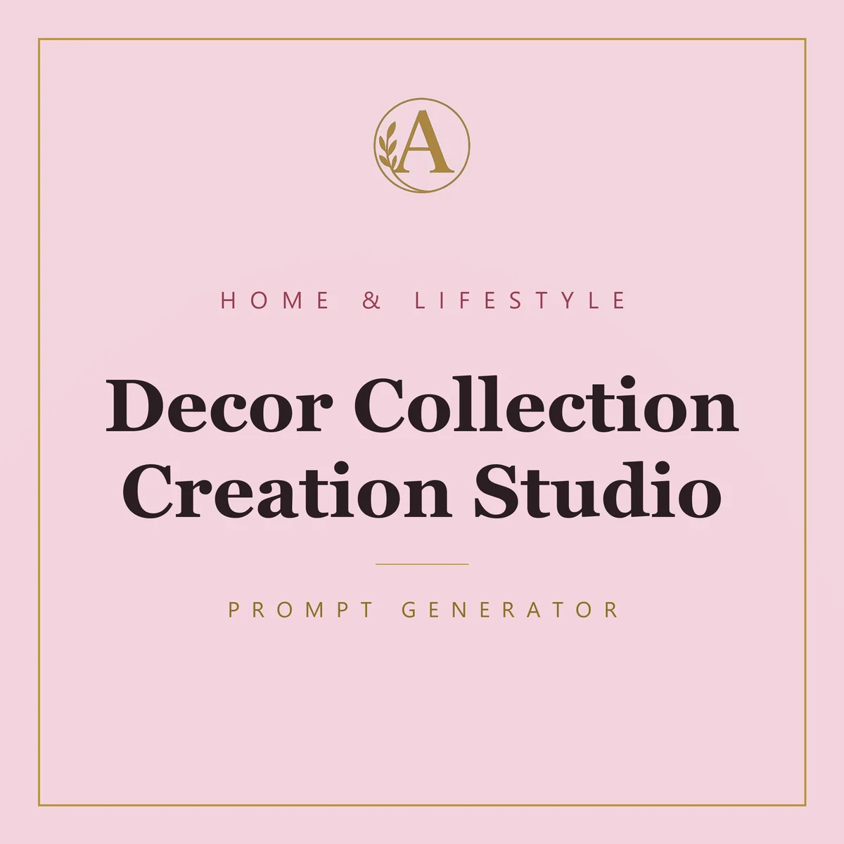 Decor Collection Creation Studio