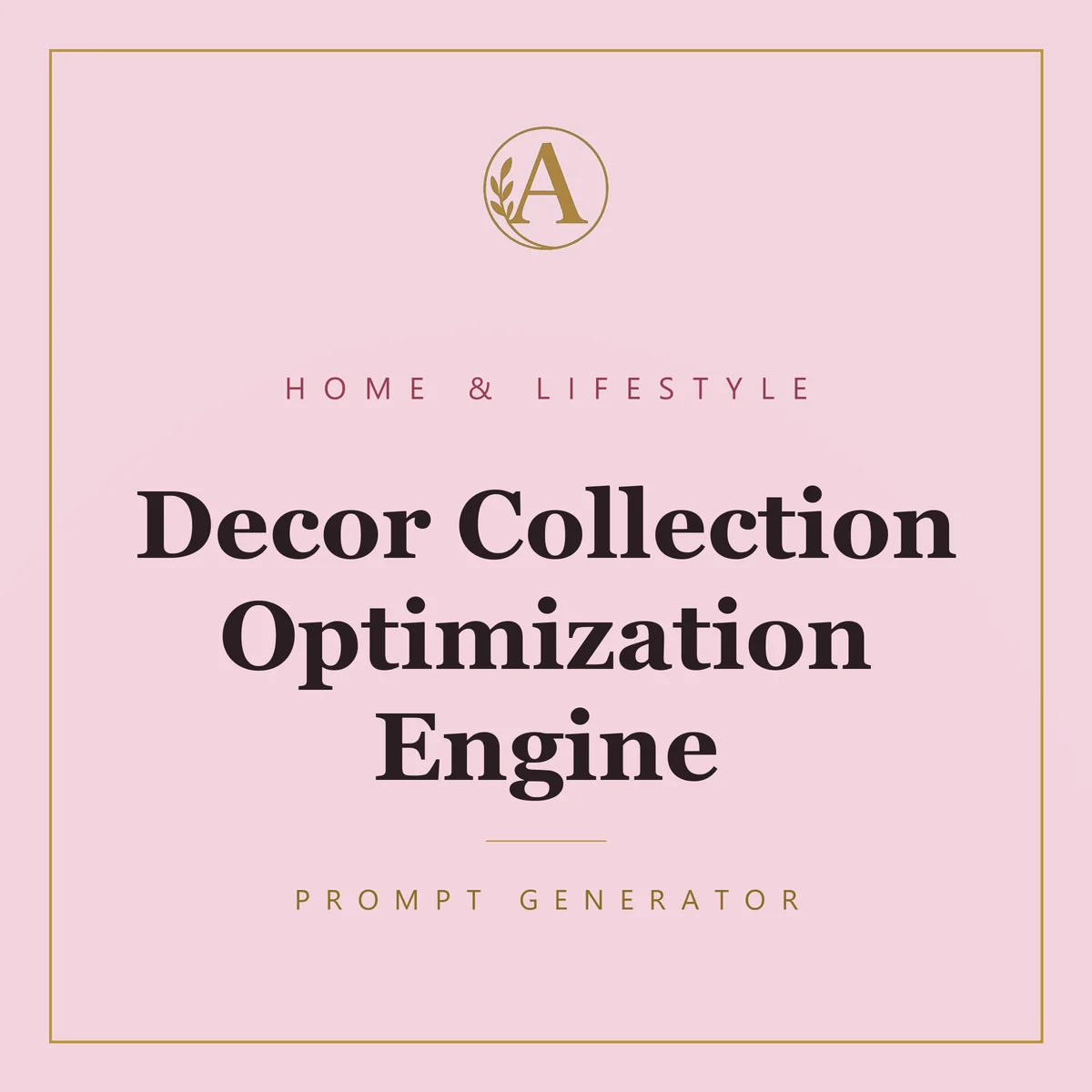 Decor Collection Optimization Engine