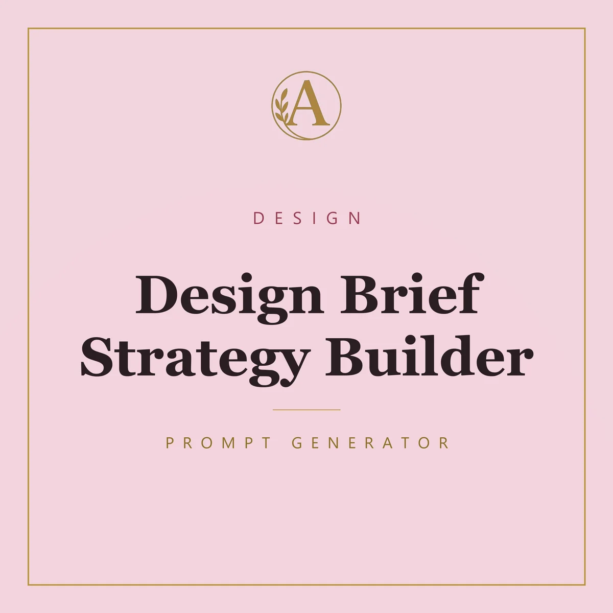 Design Brief Strategy Builder