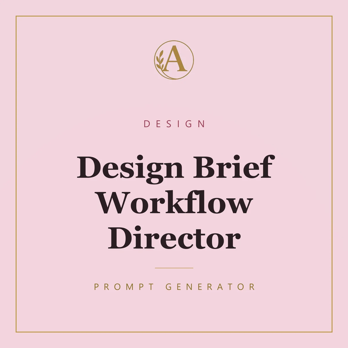 Design Brief Workflow Director