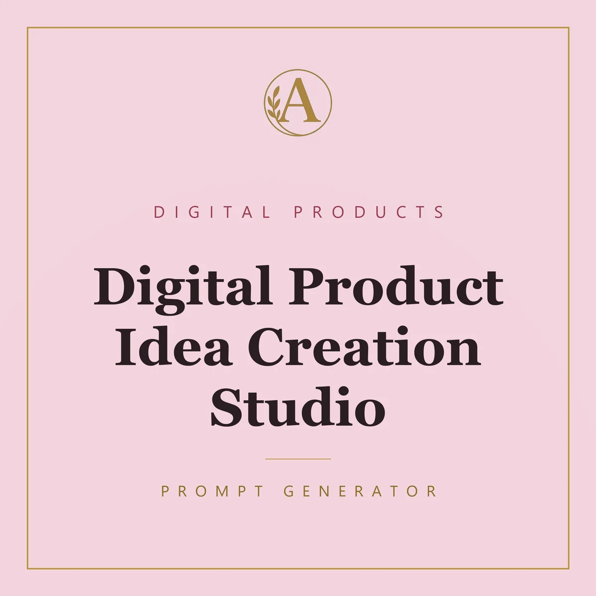 Digital Product Idea Creation Studio