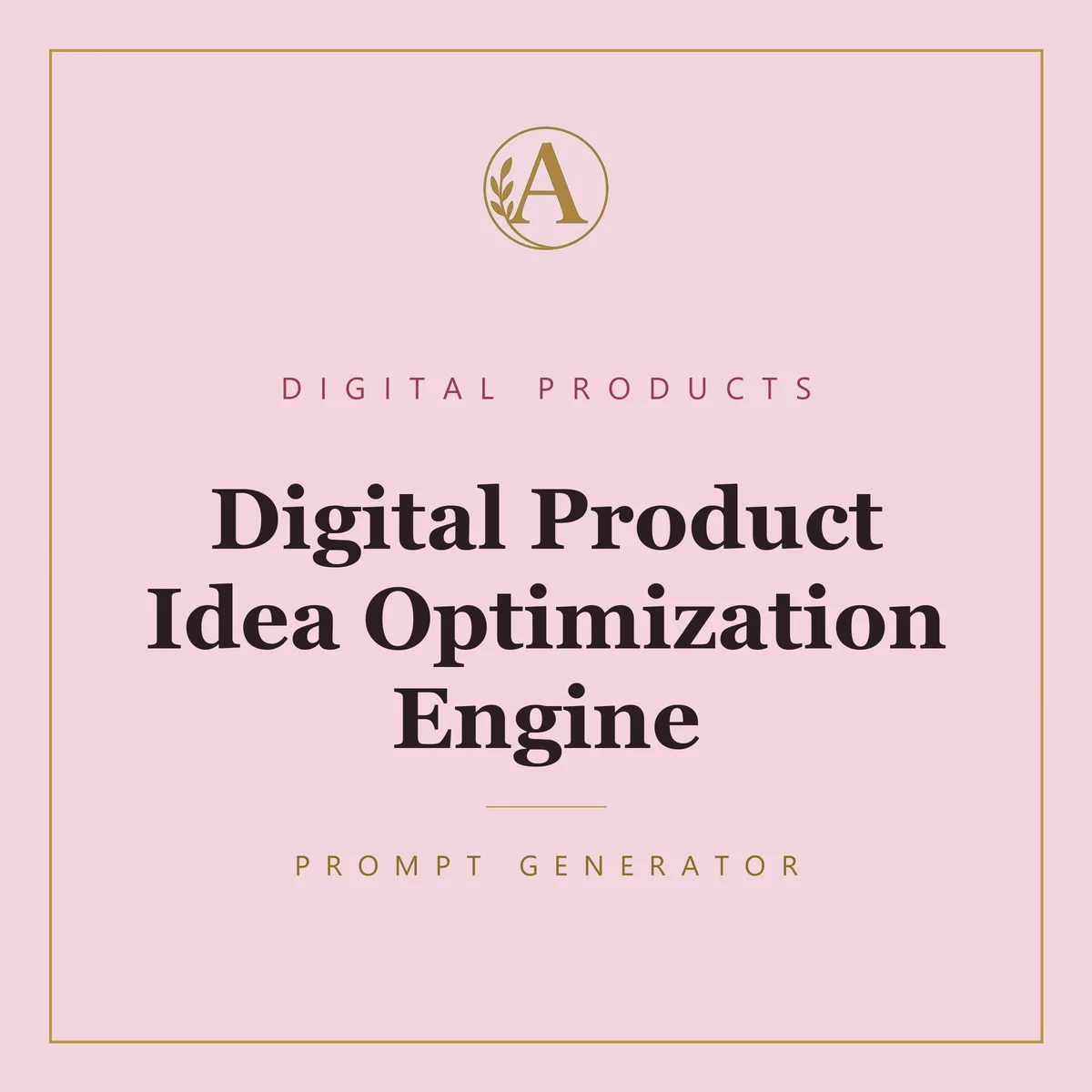 Digital Product Idea Optimization Engine