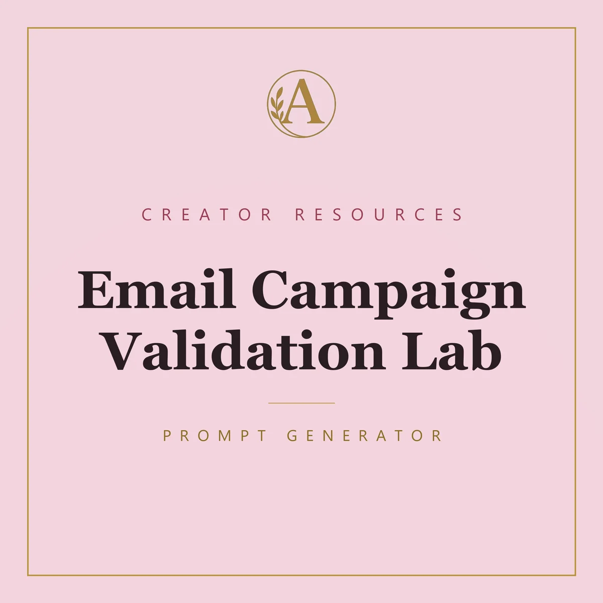 Email Campaign Validation Lab