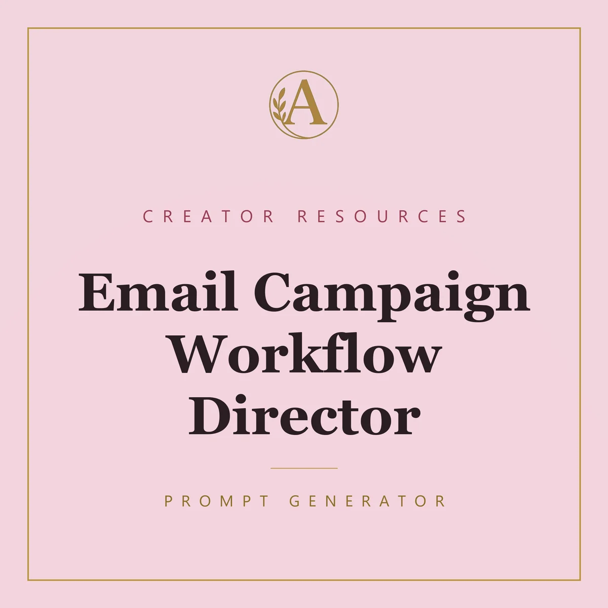 Email Campaign Workflow Director