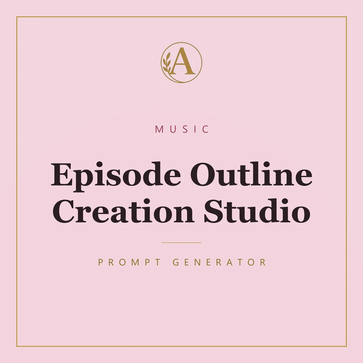 Episode Outline Creation Studio
