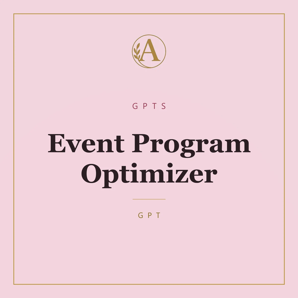 Event Program Optimizer