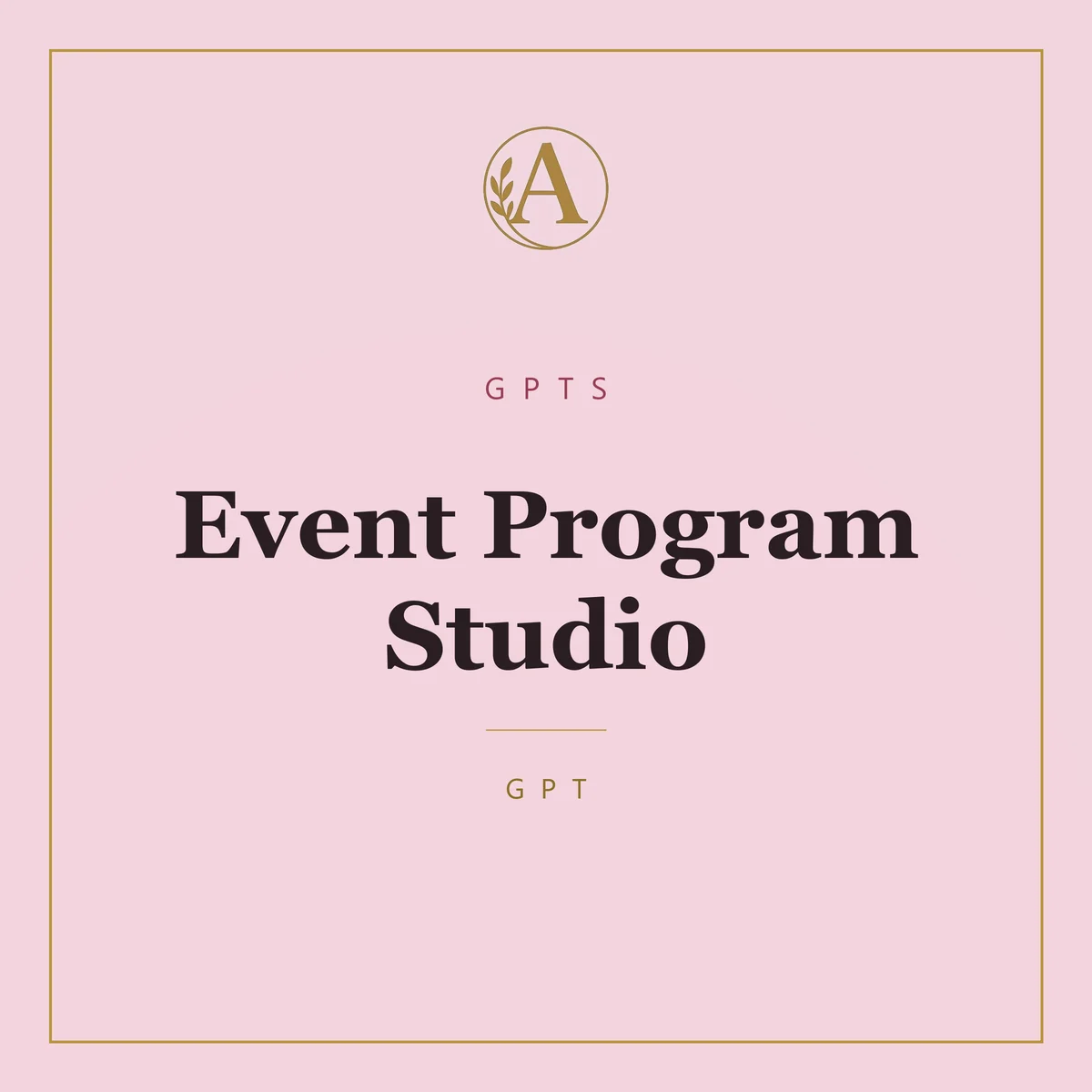 Event Program Studio