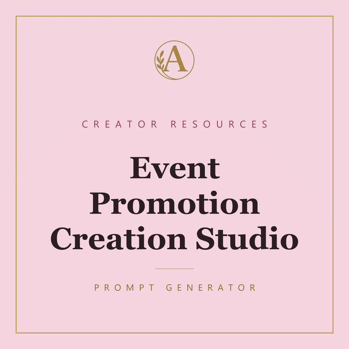 Event Promotion Creation Studio