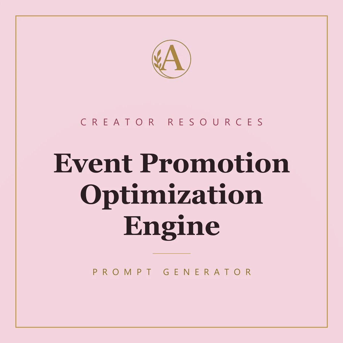 Event Promotion Optimization Engine