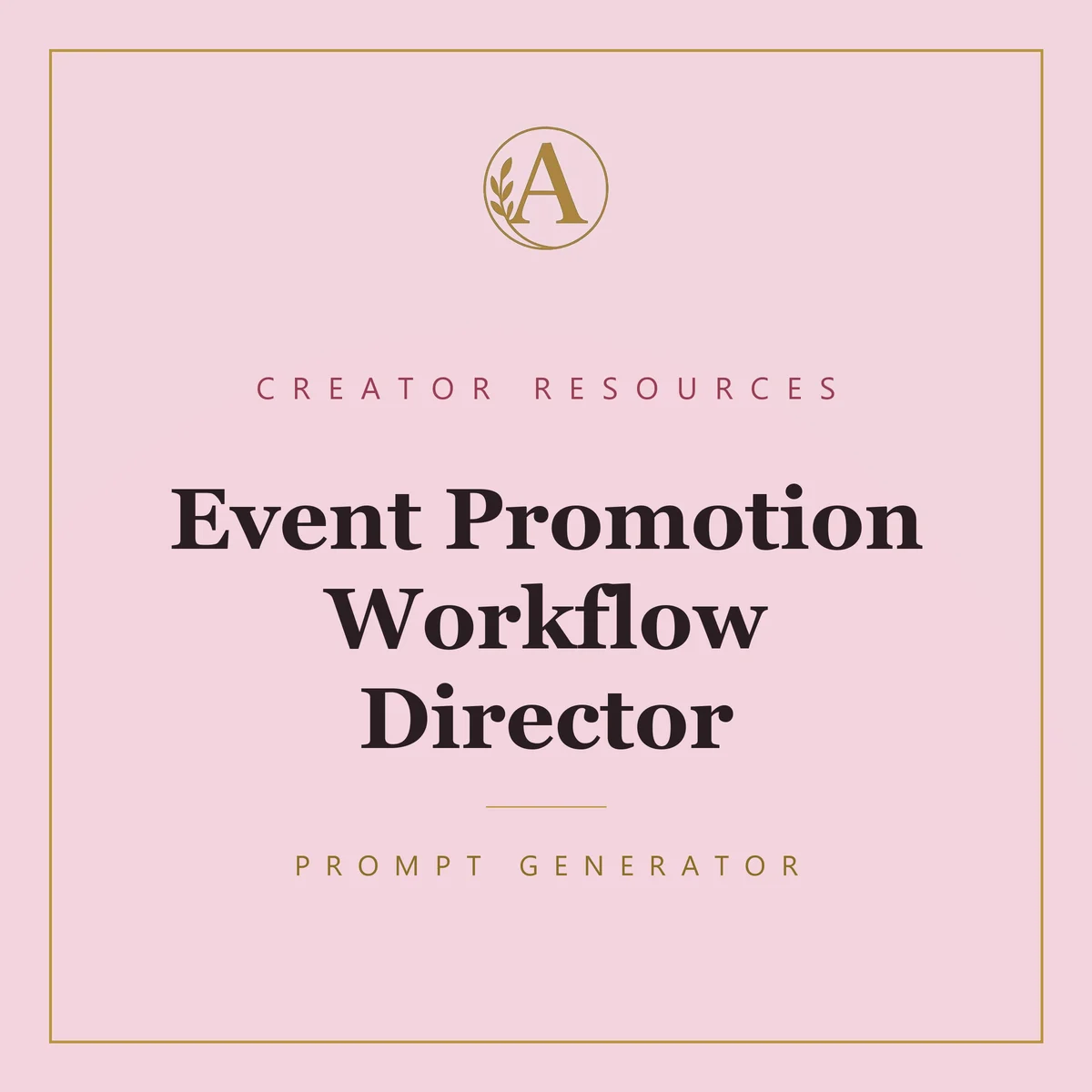 Event Promotion Workflow Director