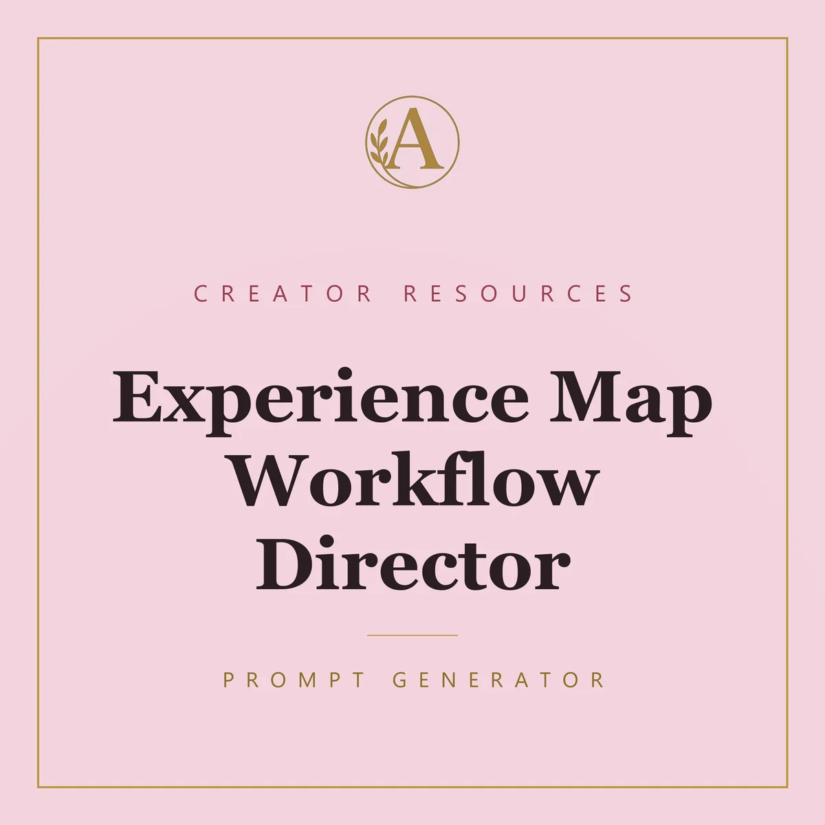 Experience Map Workflow Director