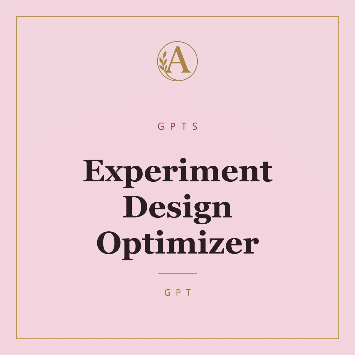 Experiment Design Optimizer