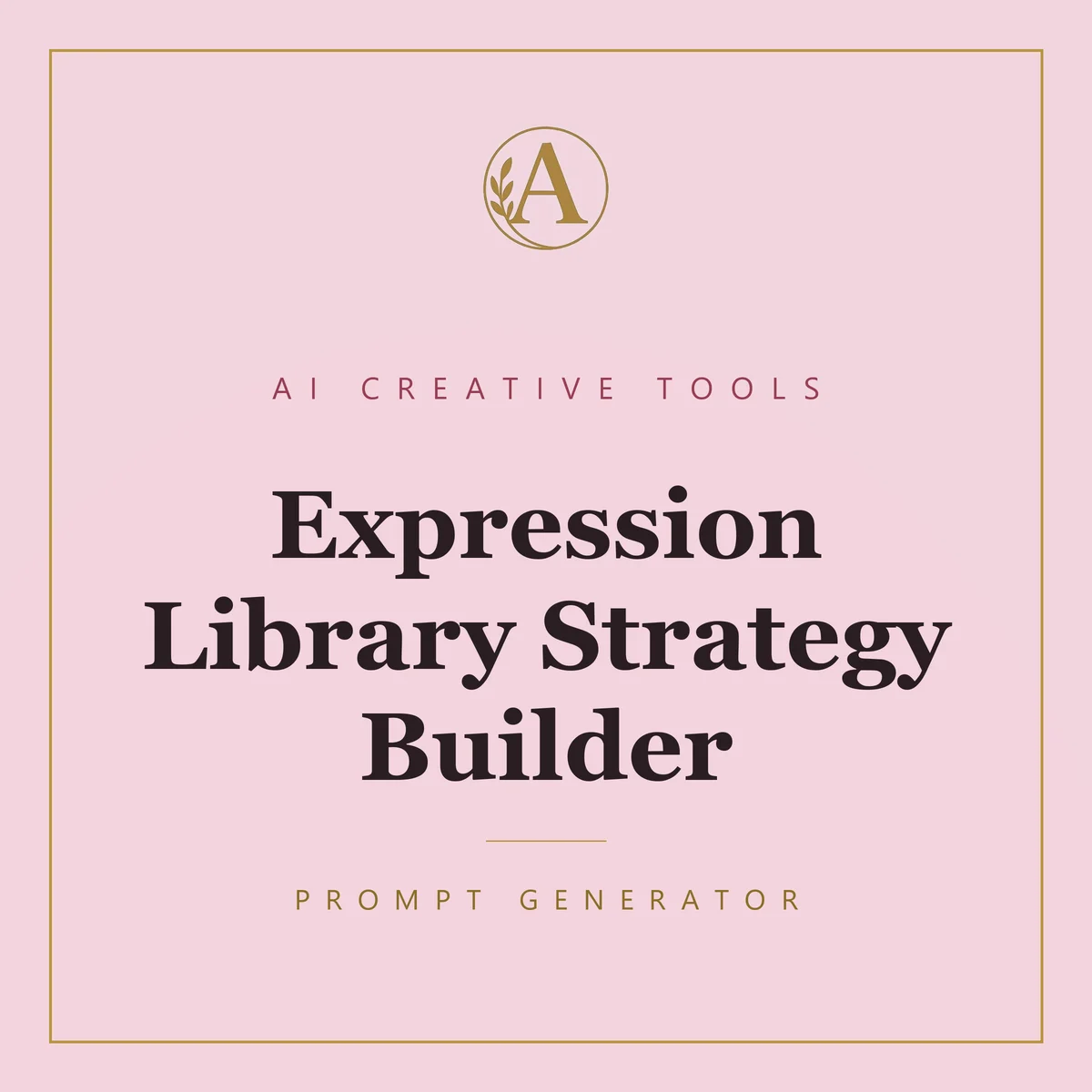 Expression Library Strategy Builder