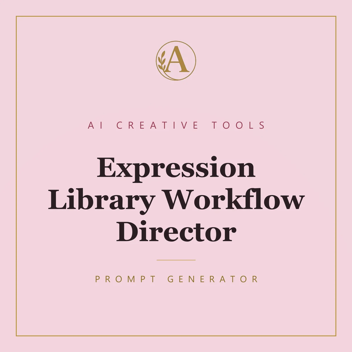 Expression Library Workflow Director