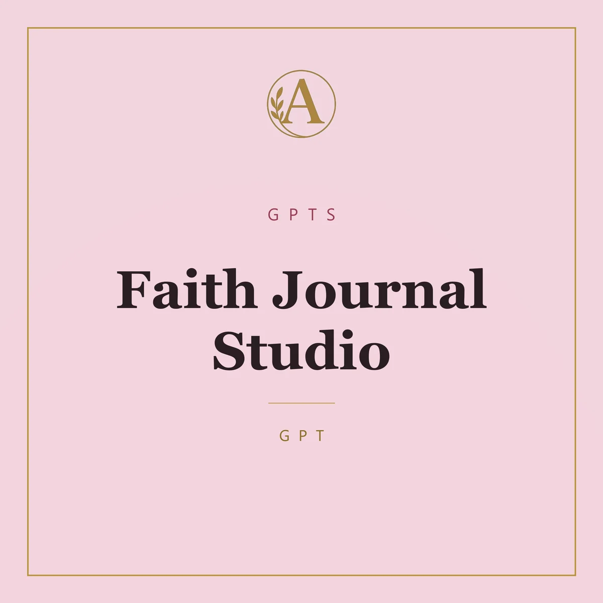 Faith Journal Studio
