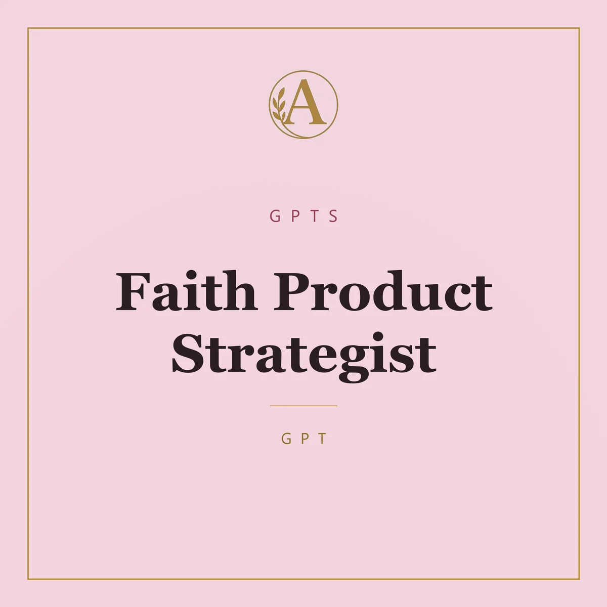 Faith Product Strategist