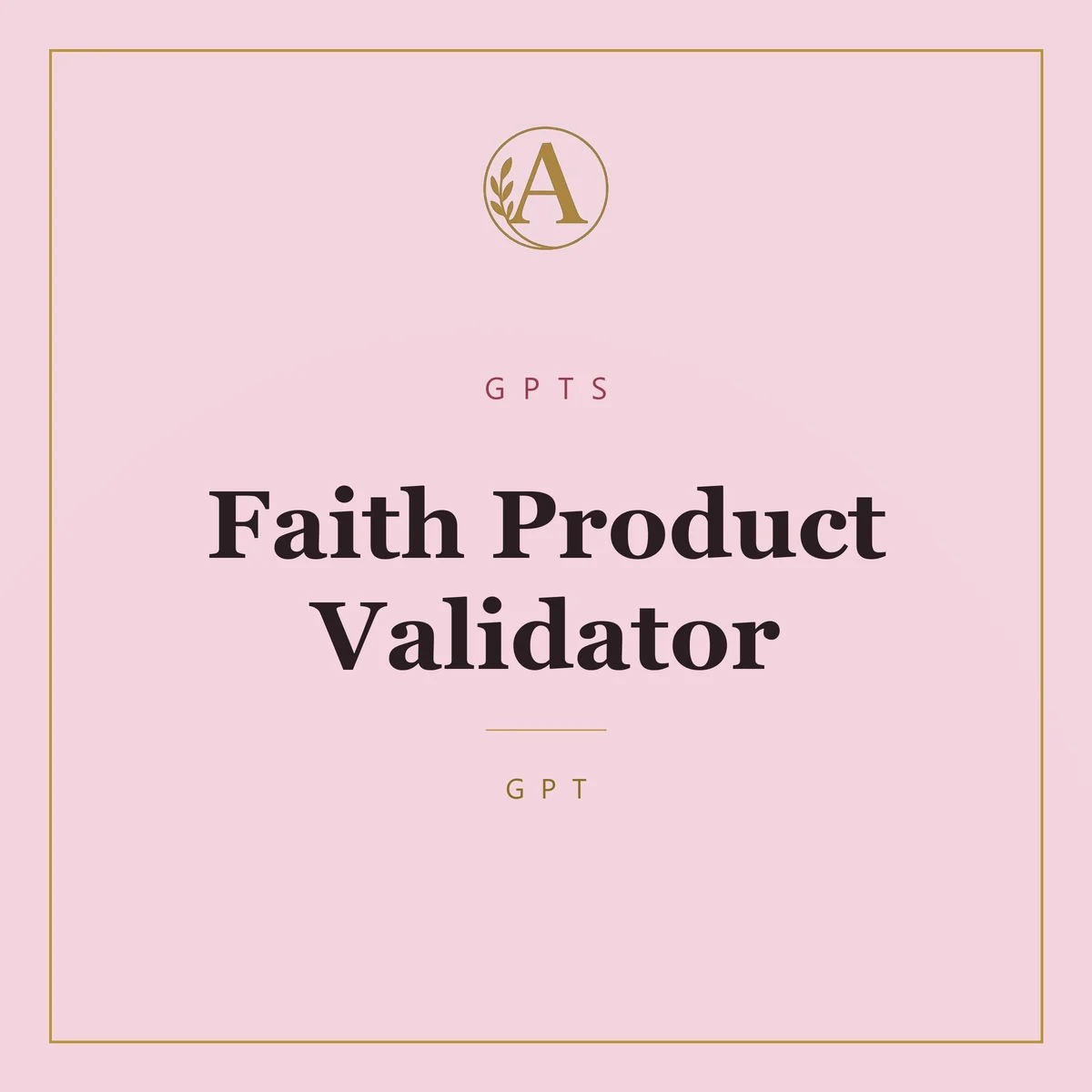 Faith Product Validator