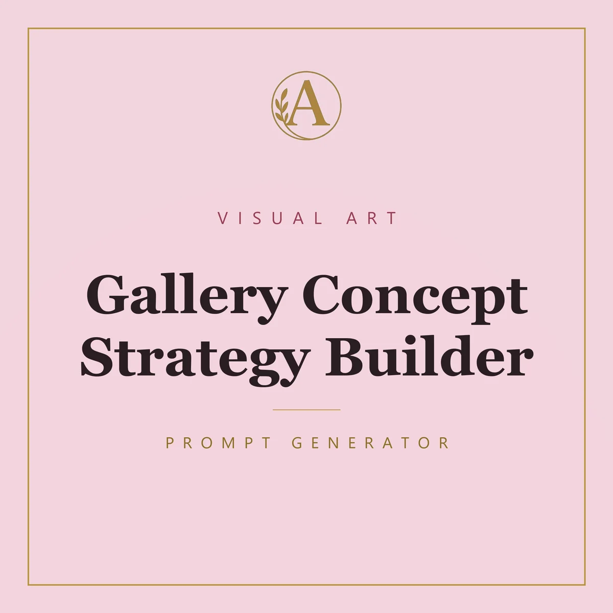 Gallery Concept Strategy Builder