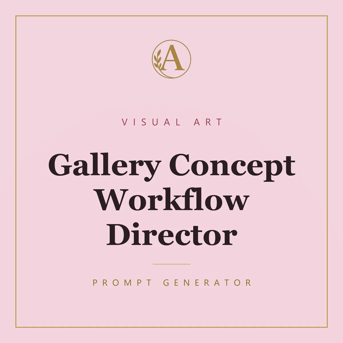 Gallery Concept Workflow Director