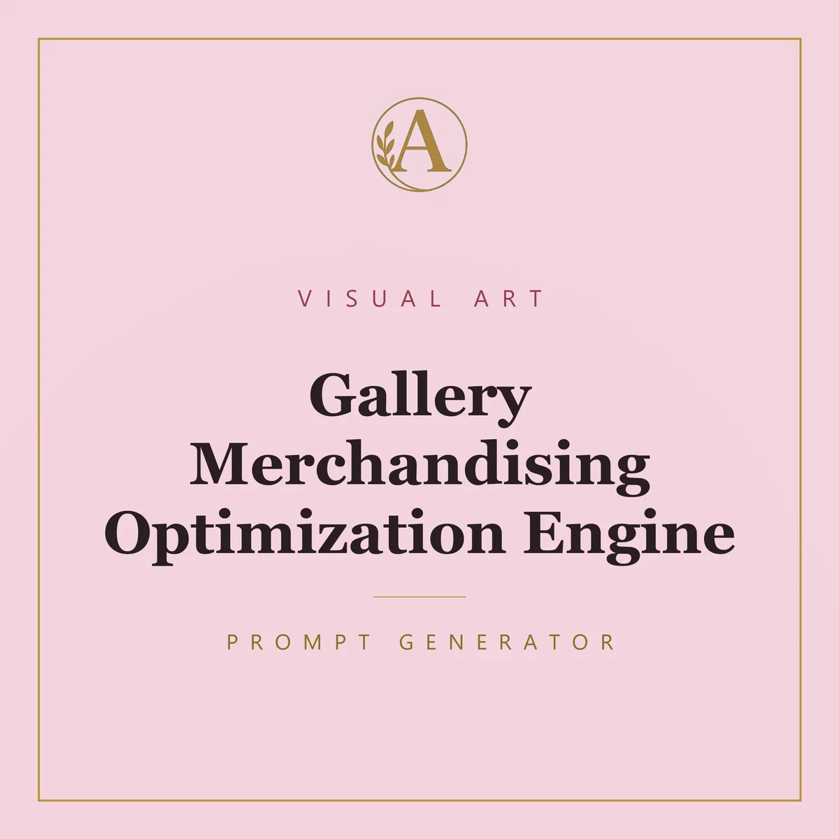 Gallery Merchandising Optimization Engine