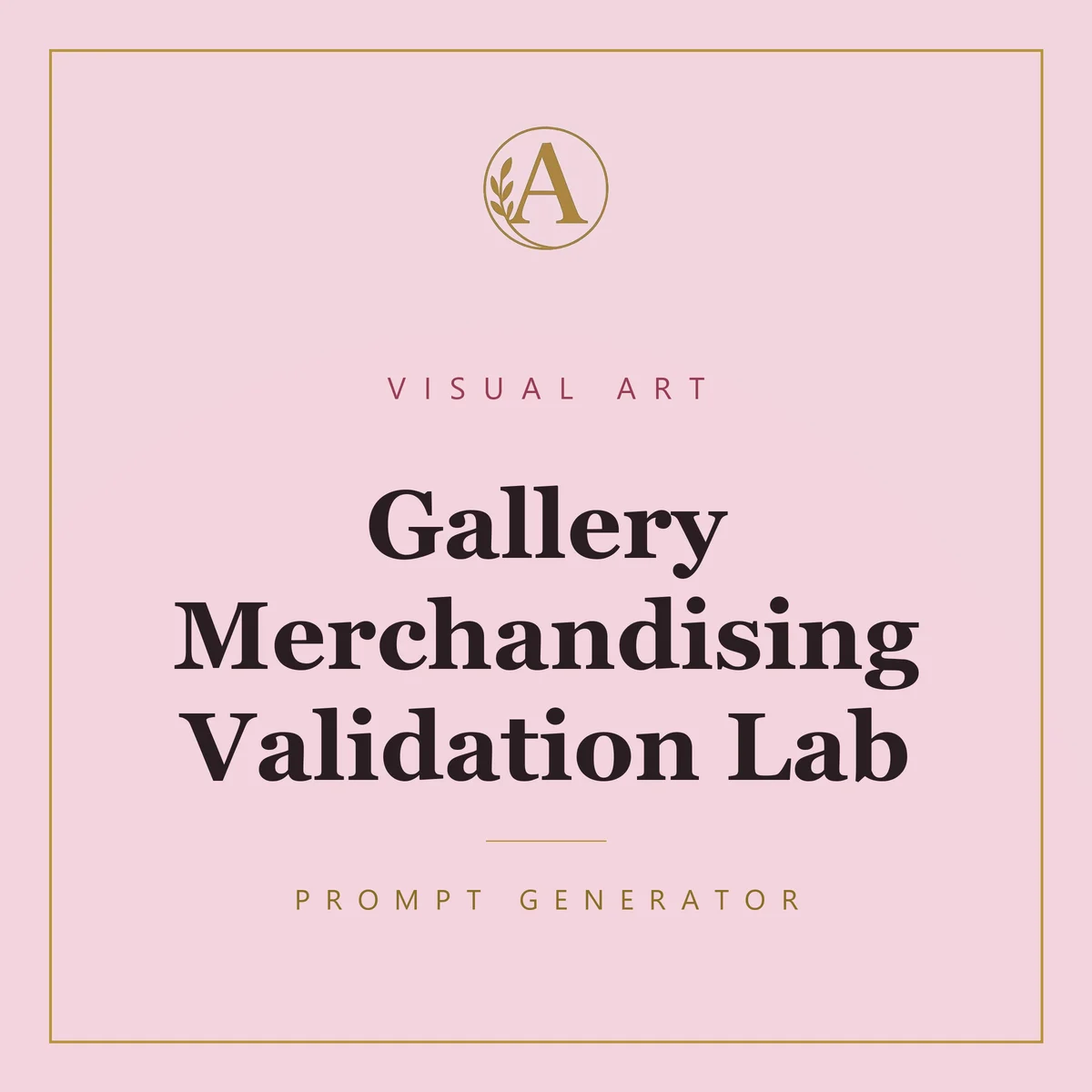 Gallery Merchandising Validation Lab
