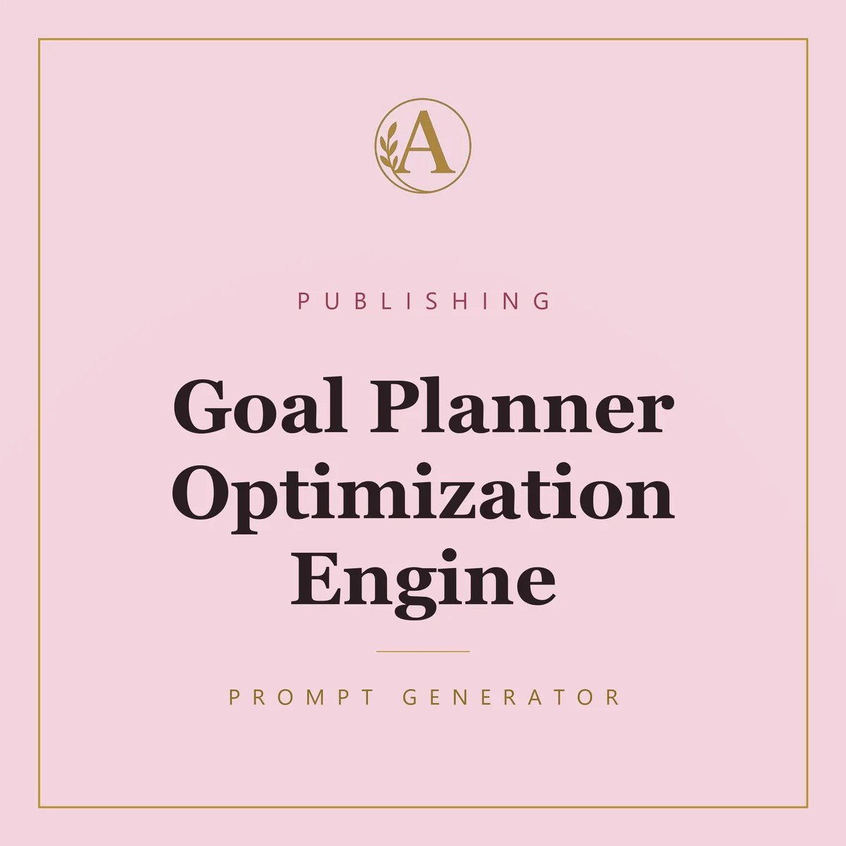 Goal Planner Optimization Engine
