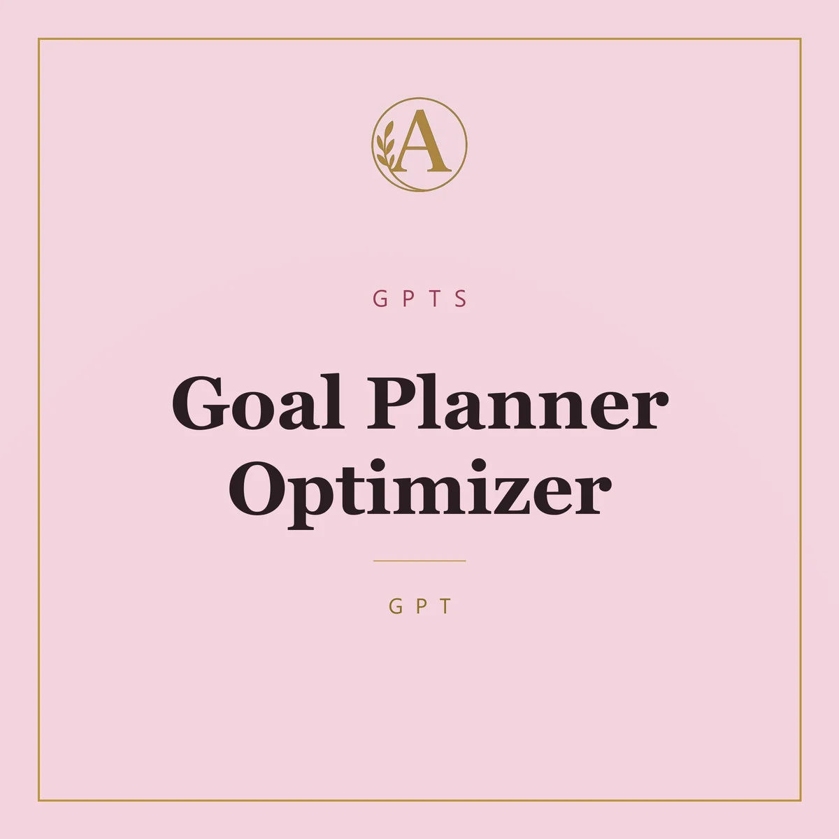 Goal Planner Optimizer