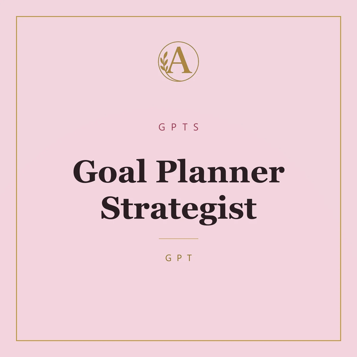 Goal Planner Strategist