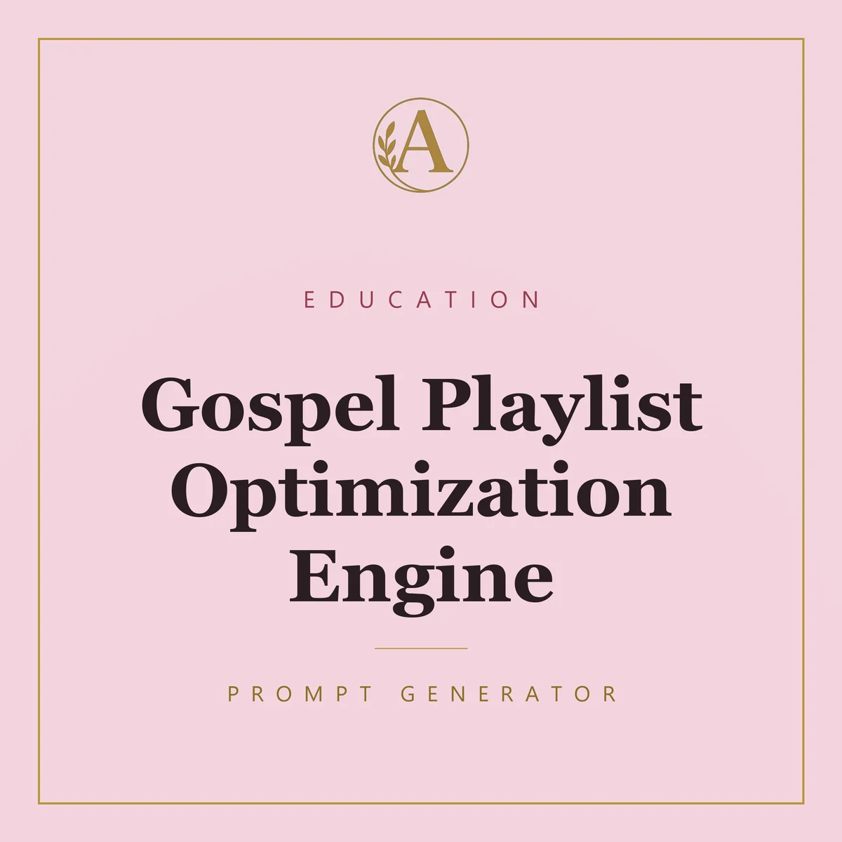 Gospel Playlist Optimization Engine