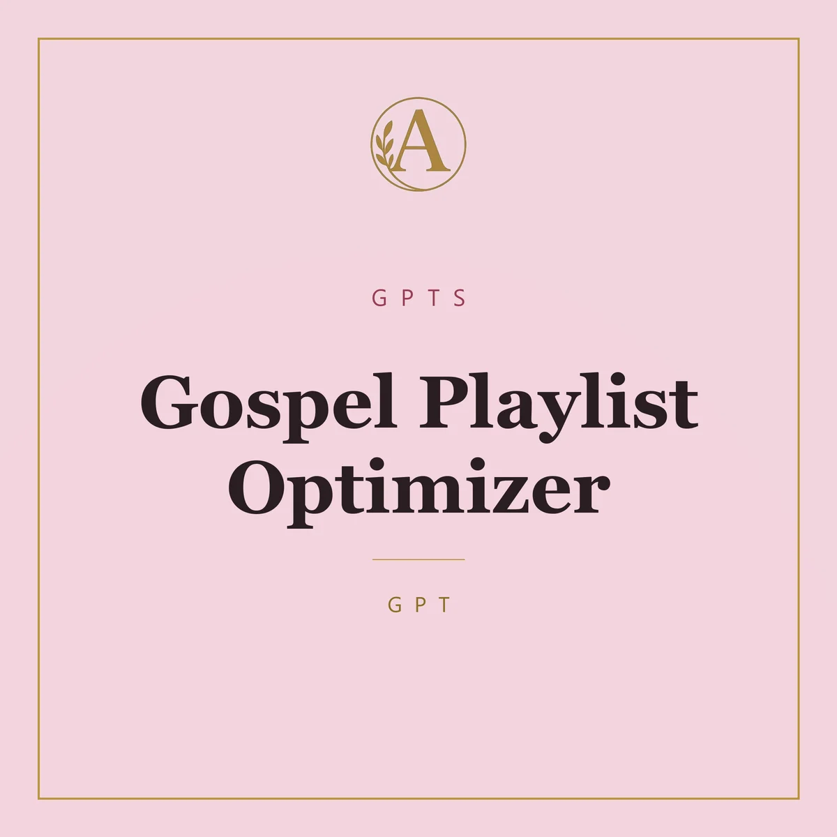 Gospel Playlist Optimizer