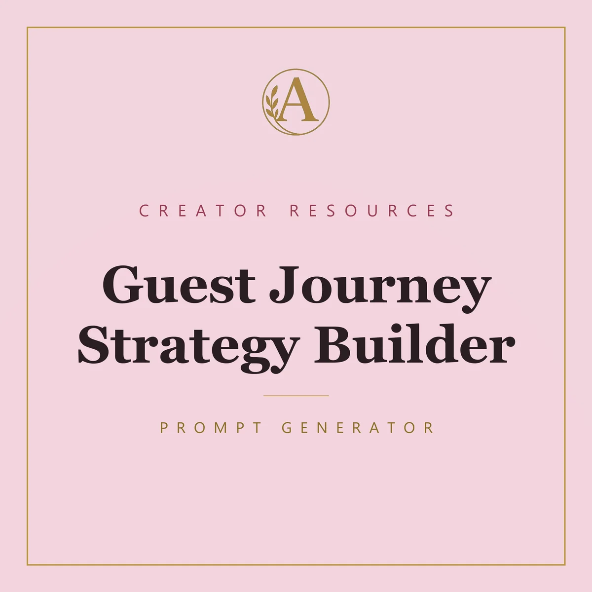 Guest Journey Strategy Builder