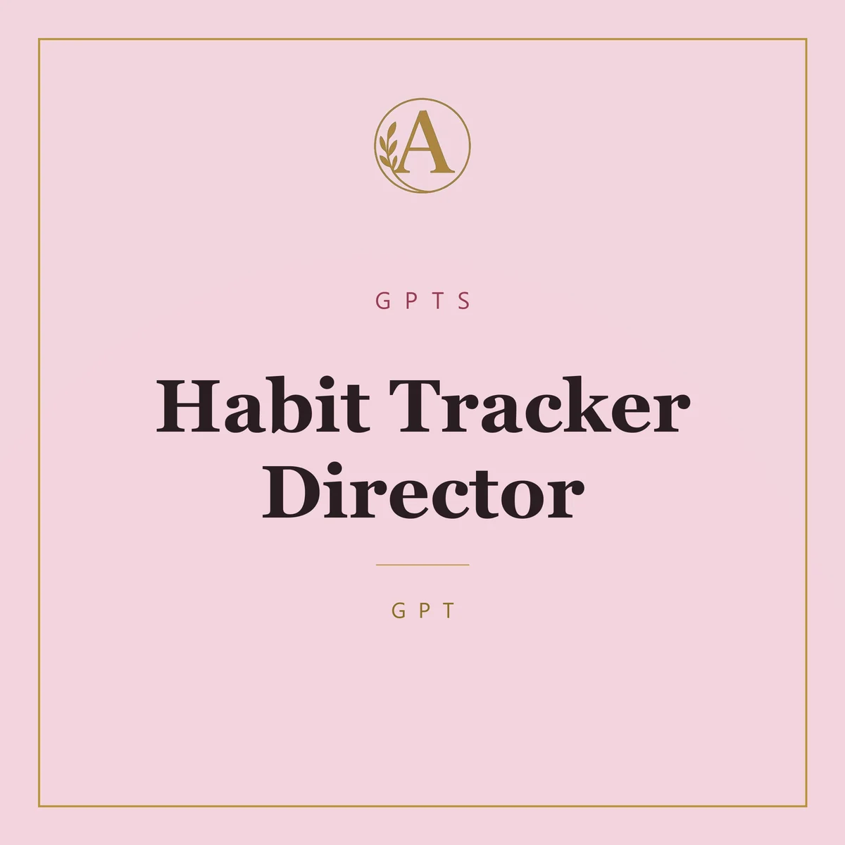 Habit Tracker Director