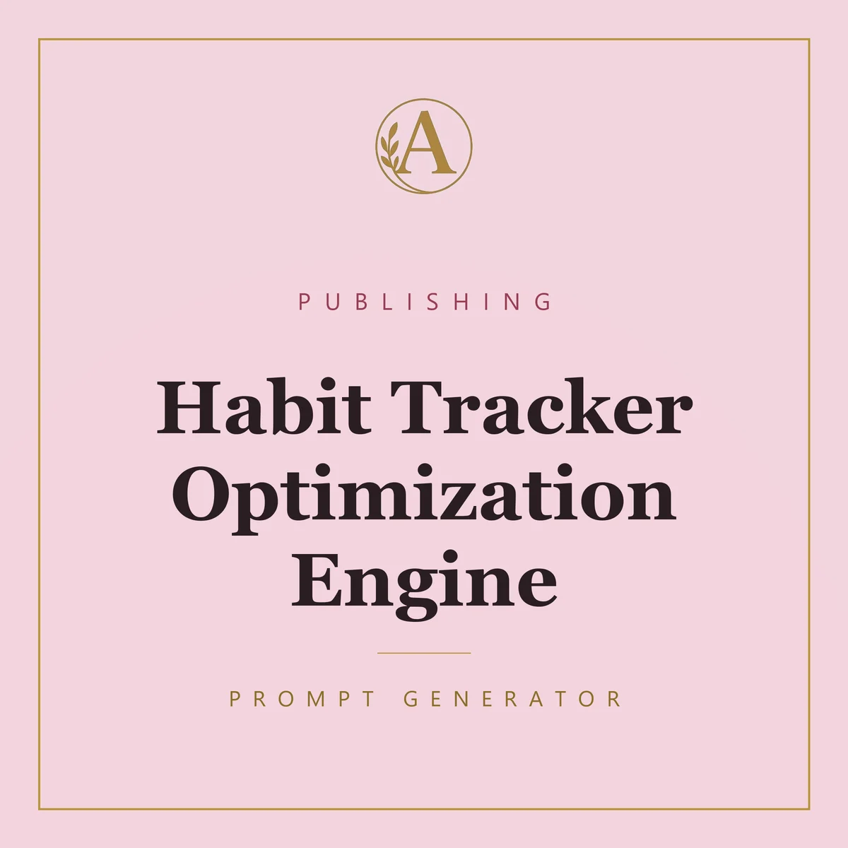 Habit Tracker Optimization Engine