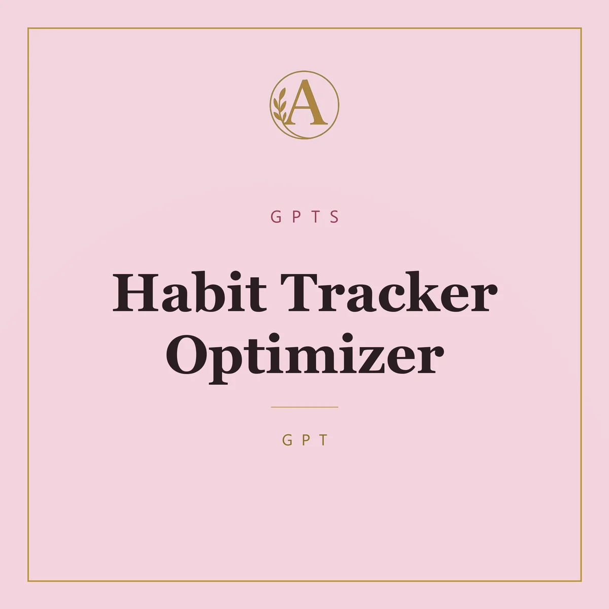 Habit Tracker Optimizer