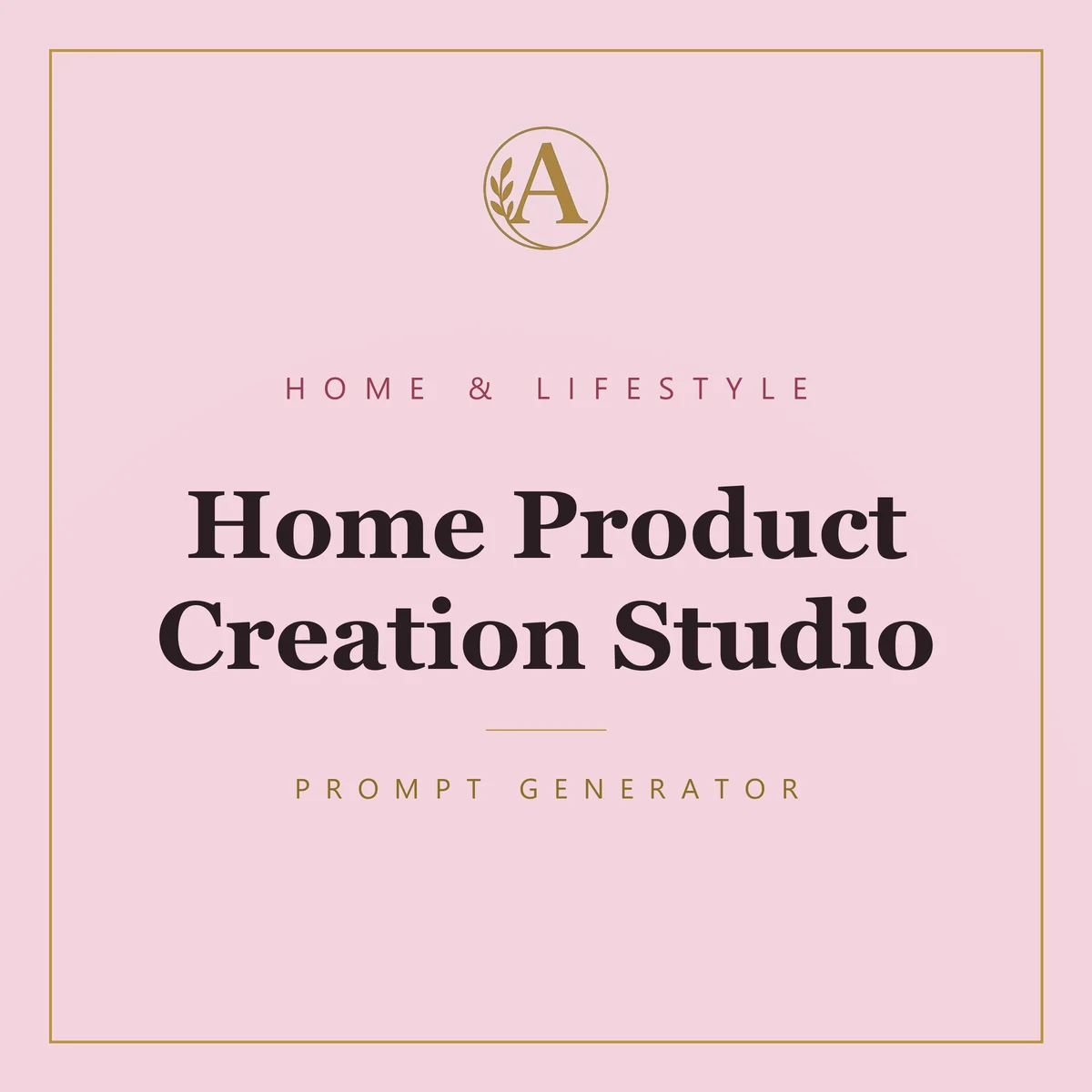 Home Product Creation Studio