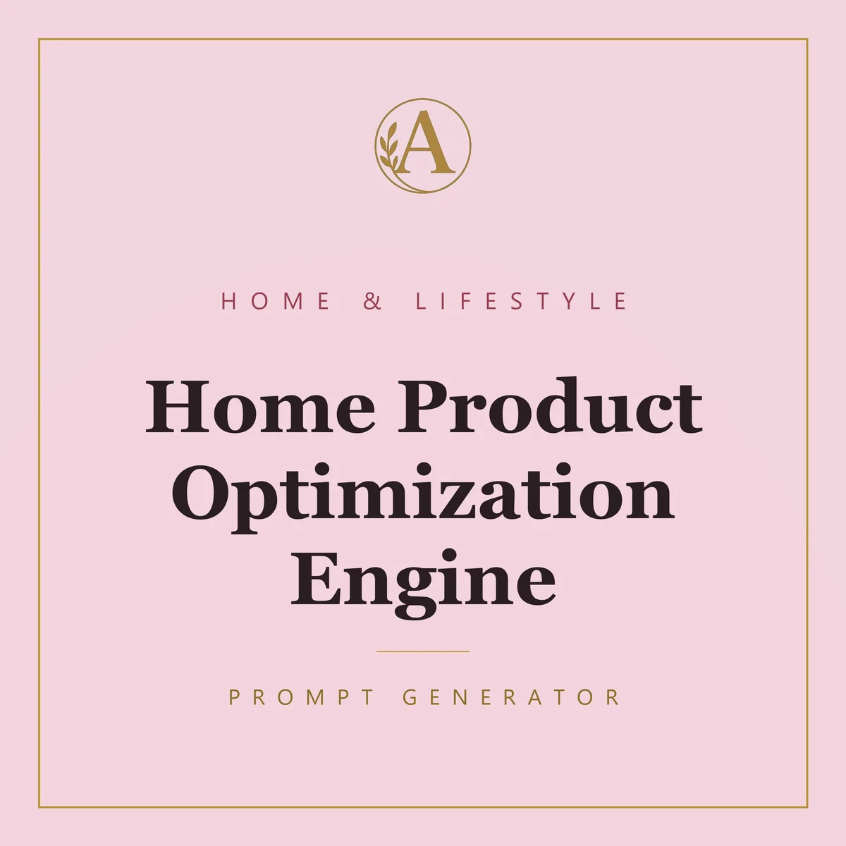 Home Product Optimization Engine
