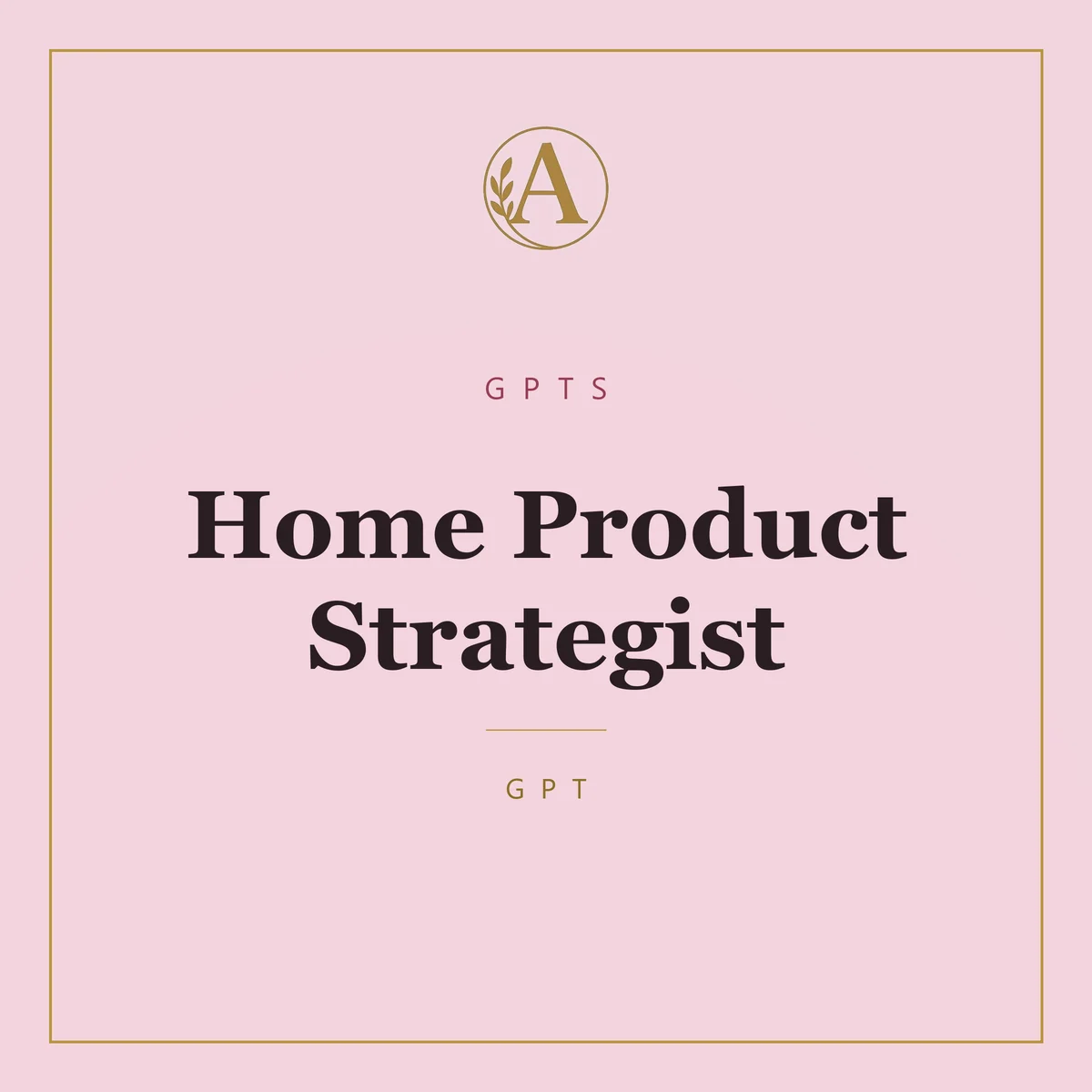 Home Product Strategist